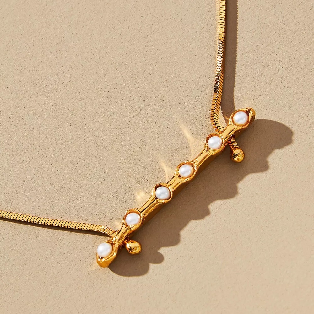 Anthropologie Pajarolimon Monera Necklace - Picture 5 of 7
